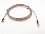 MMCX rechtwinkliger Stecker SMB-zum weiblichen geraden Rf-Kabel RG 178
