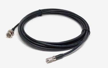 China BNC-Mann Lärm-zum männlichen Mini-Koaxialkabel RG59 kundenspezifischen Rf-Kabel usine