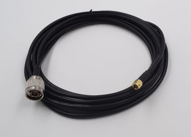 China SMA-Mann zu männlichem flexiblem Koaxialkabel N mit Kabel LMR195 für Basisstation fournisseur
