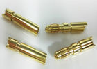 China Durchmesser 6mm Pogo Pin-Verbindungsstück-Frühlings-Kontakt-Sonde metallisches Shell enthäuten die freie Allergie fournisseur