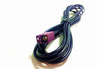 China Kundengebundenes Verbindungsstück Fakra-Codes D mit 3 Metern Länge RG 174 Kabel- fournisseur