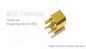 Gold überzog Koaxialstecker Rfs MMCX, Latte-Berg-Jack-Buchse fournisseur